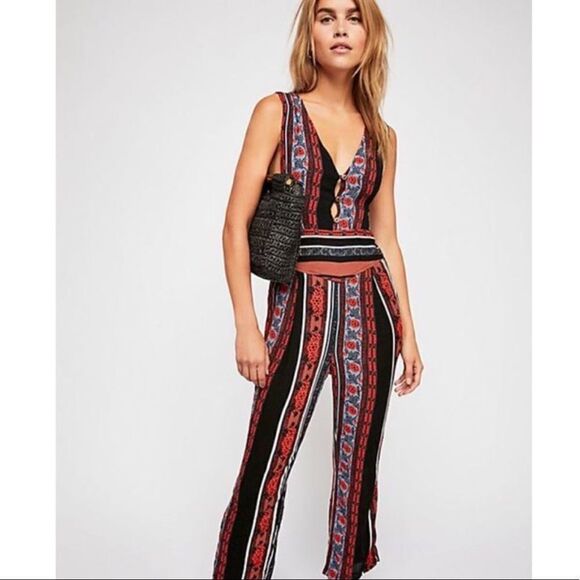 FREE PEOPLE all shook up romper size small - Picture 10 of 11